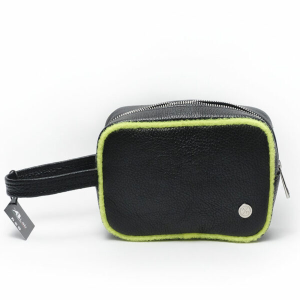 BORSELLO IN PELLE NERO - immagine 2