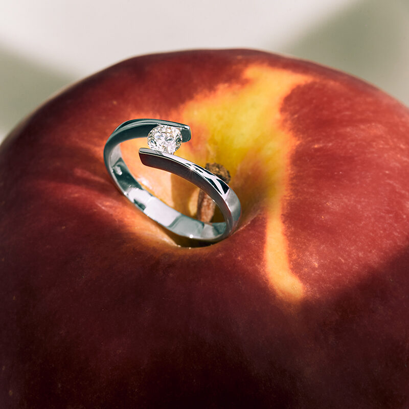 Anello Solitario Ali