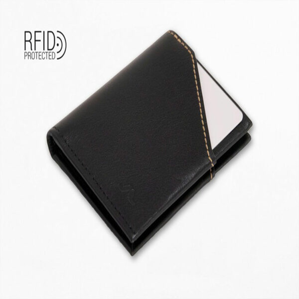 PORTAFOGLIO ROIK TOTAL BLACK - immagine 3