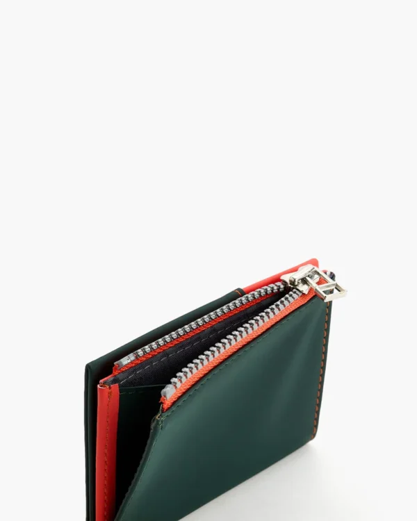 PORTAFOGLIO IN PELLE VEGANA CORAL - immagine 3