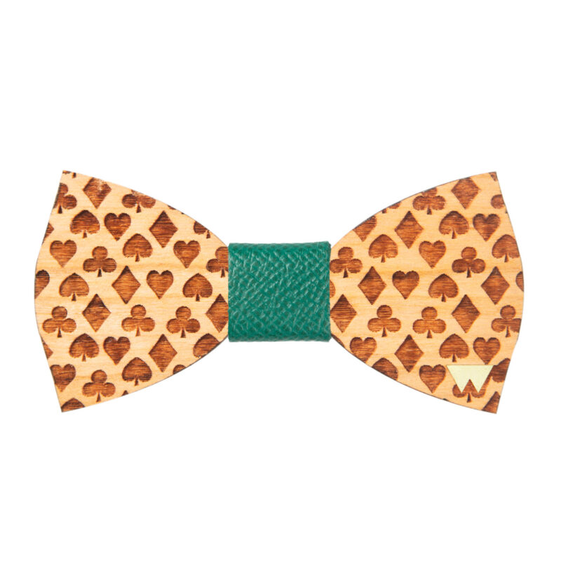 Papillon in Legno Poker